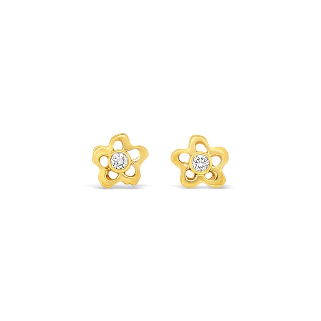 Geraldton Wax Diamond Earrings