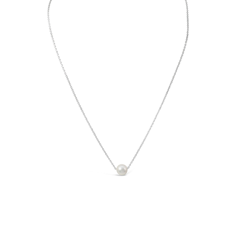 Discover the allure of our sterling silver adjustable slider pendant, adorned with a lustrous South Sea pearl. Unleash your inner radiance with Latitude Jewellers.