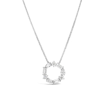 Elevate your style with our exquisite Diamond Infinity Pendant.