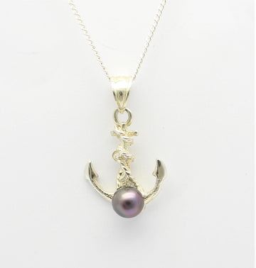 Discover the elegance of the Silver Anchor Abrolhos Pearl at Latitude Jewellers.