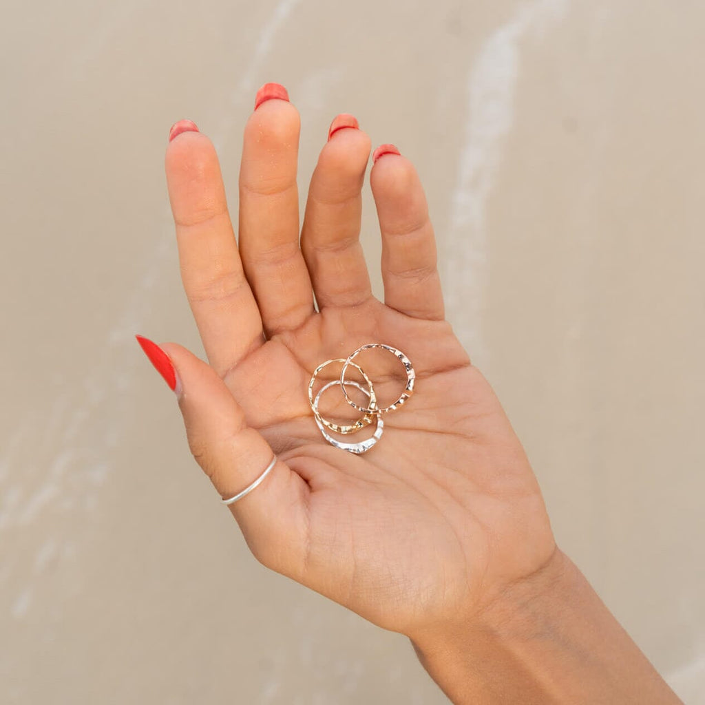 Island Bound Thin Stacker Ring