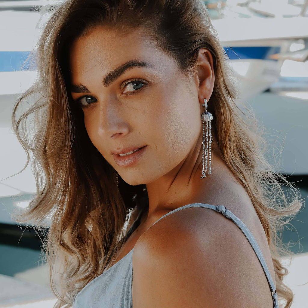 Latitude Jellyfish Earrings