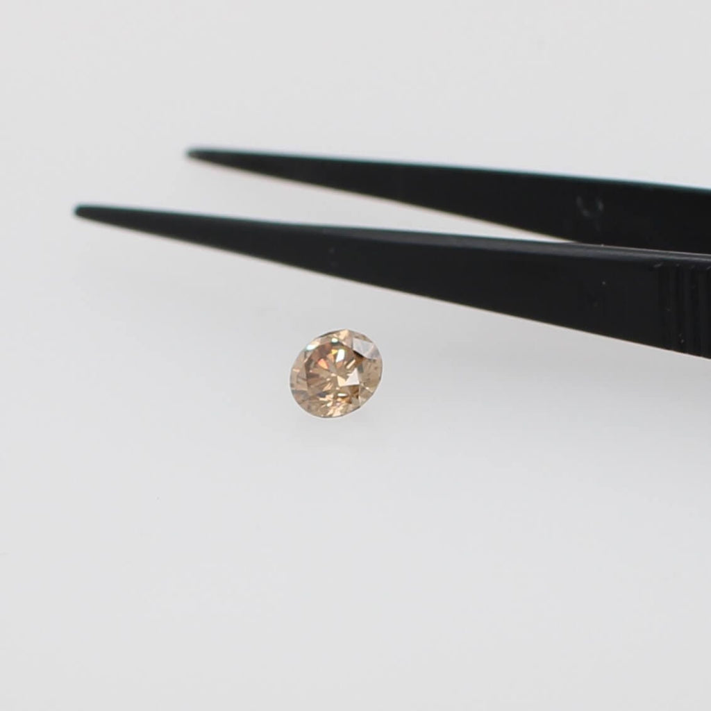 Discover the allure of a 0.79CT champagne diamond at Latitude Jewellers.