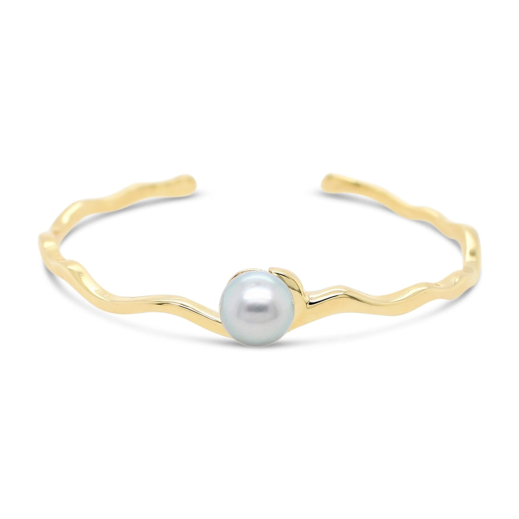 Island Bound Wave Cuff with Abrohos Pearl