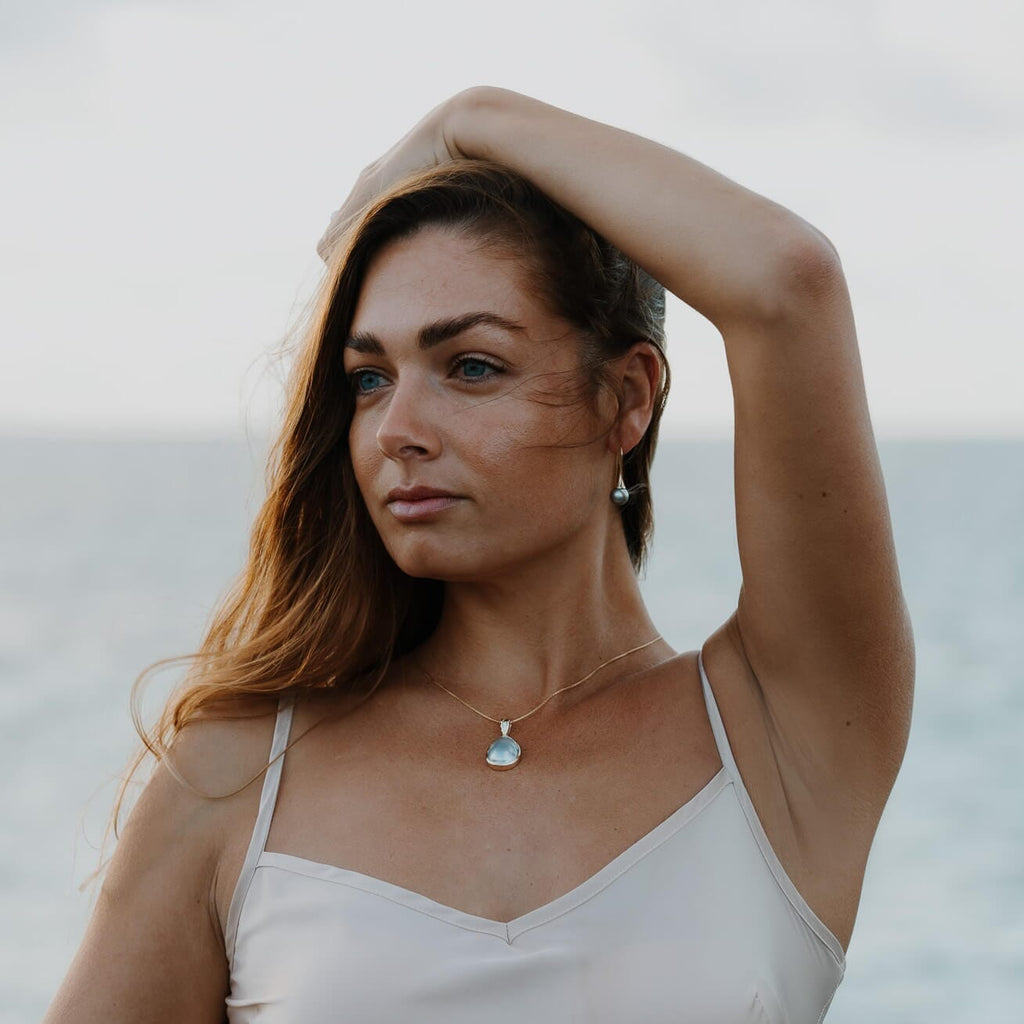Signature Flute Earrings with Abrolhos Pearls