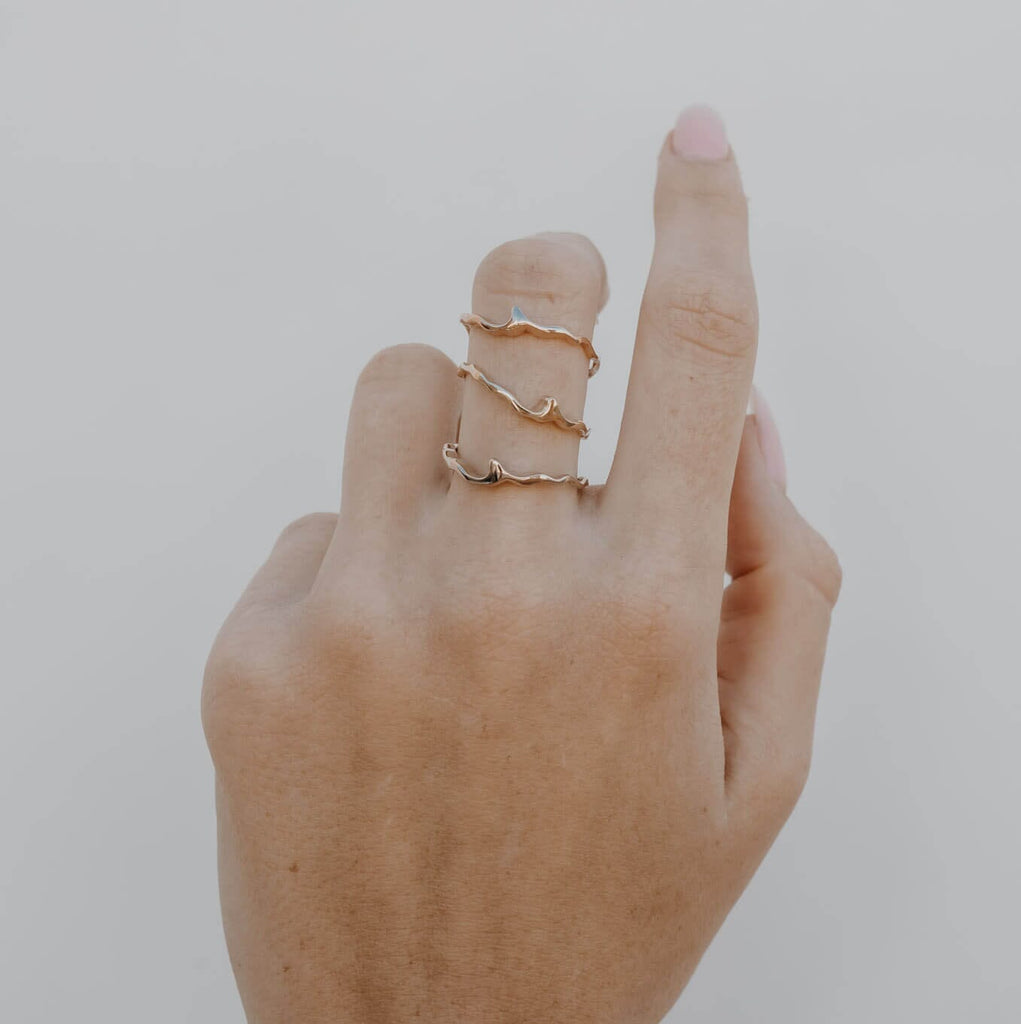 Island Bound Thin Stacker Ring