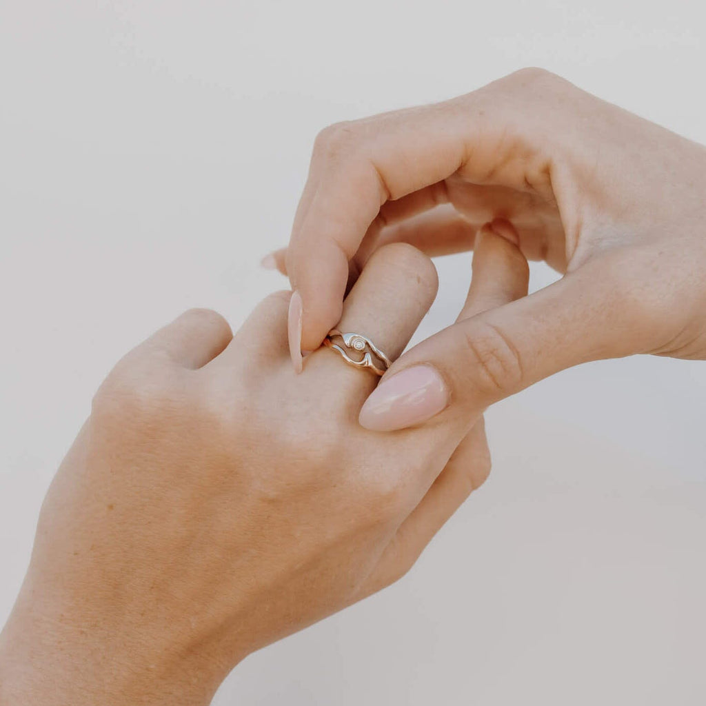 Island Bound Thin Stacker Ring