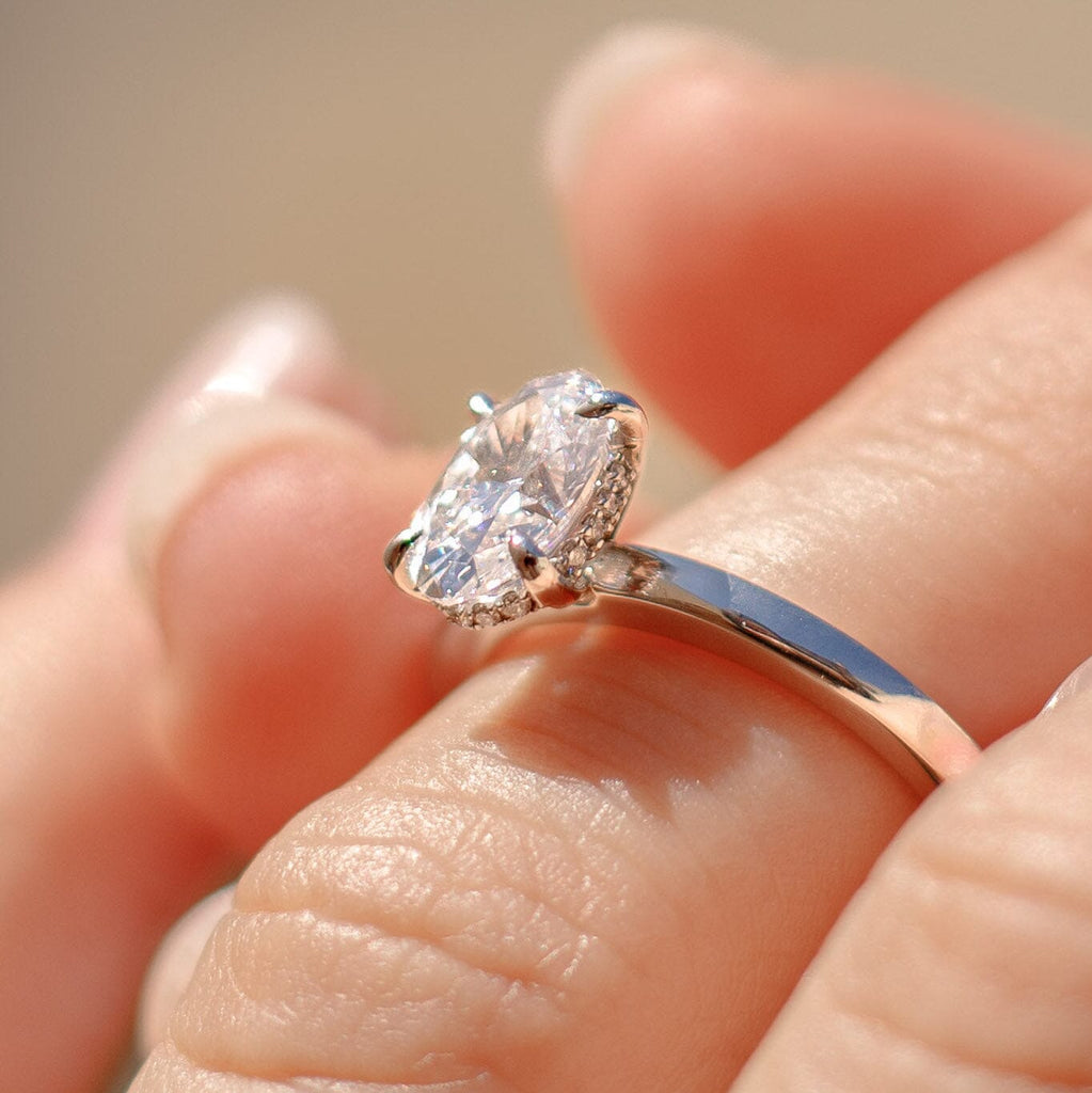 Oval Diamond Ring