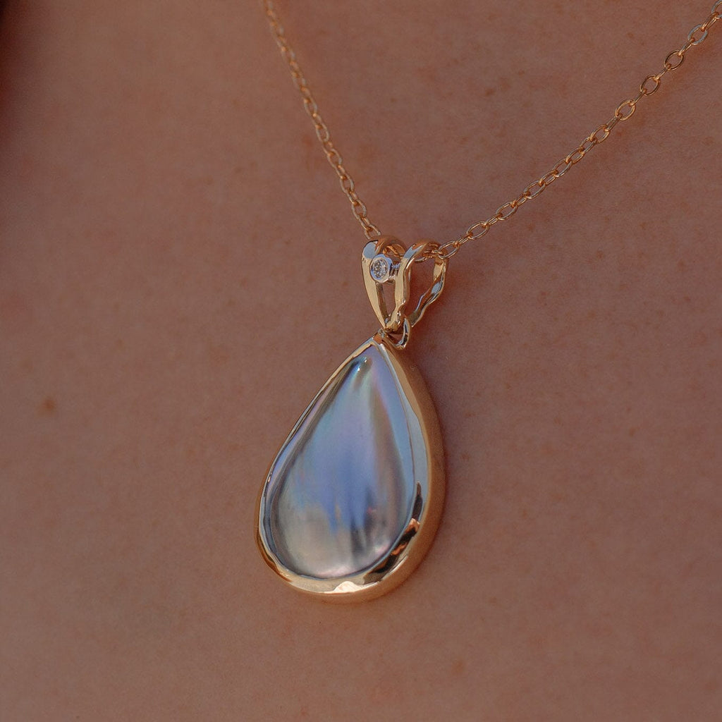 Island Bound Wave Sparkle Pendant