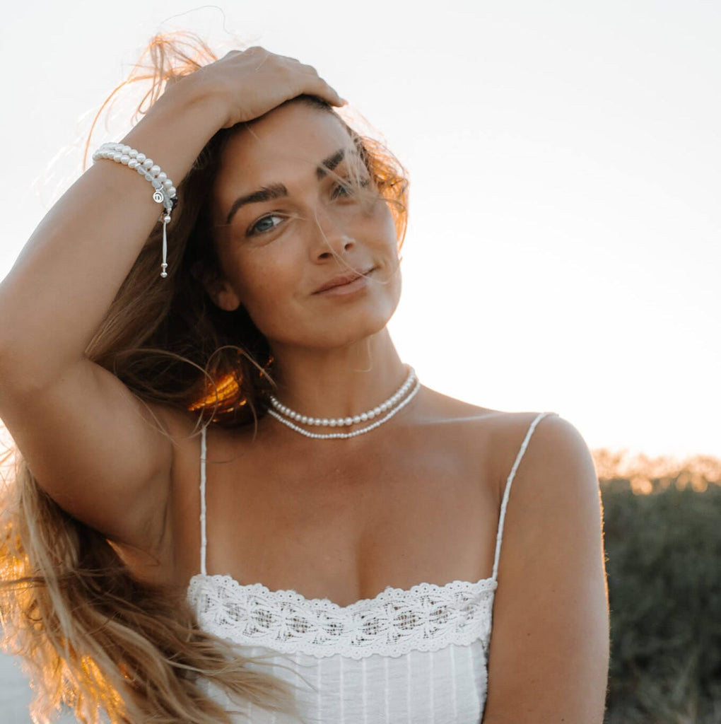 Freshwater Keshi Pearl Necklet