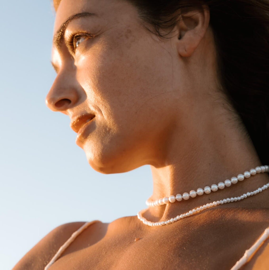 Freshwater Keshi Pearl Choker