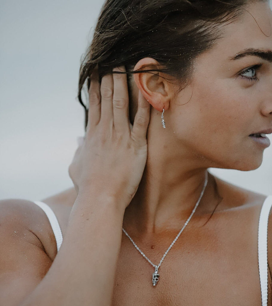 Weather Worn Shell Pendant