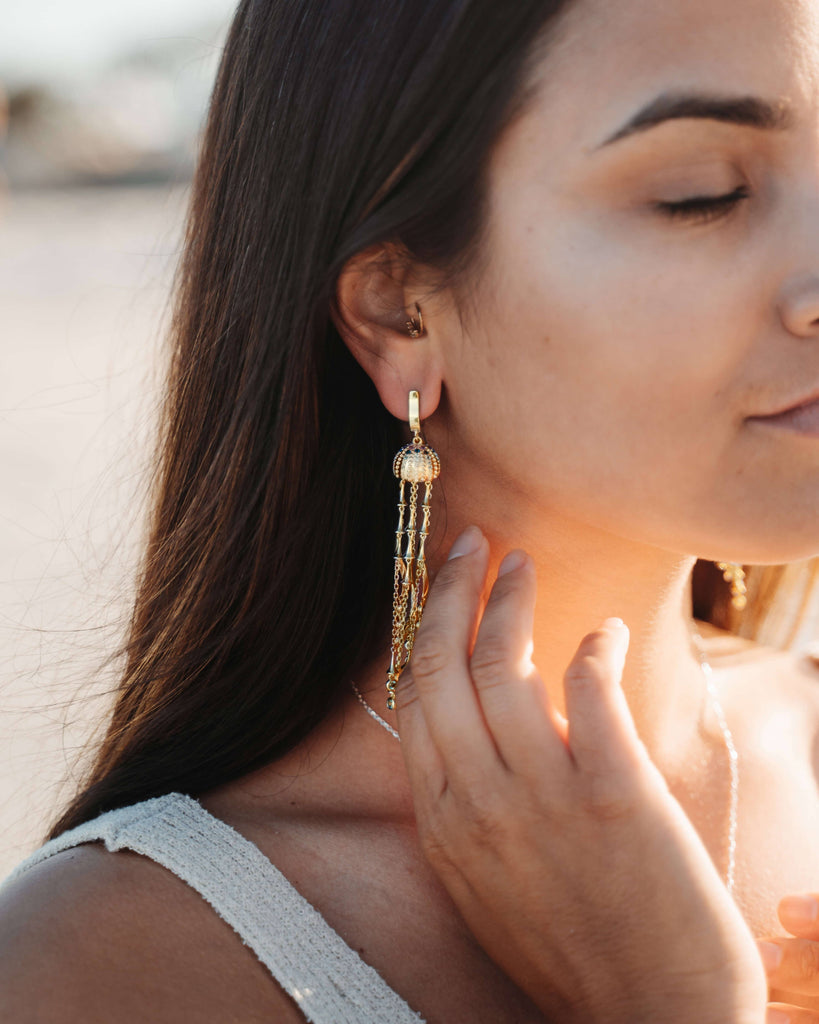 Latitude Jellyfish Earrings