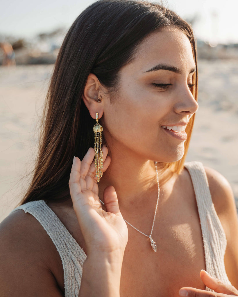 Latitude Jellyfish Earrings