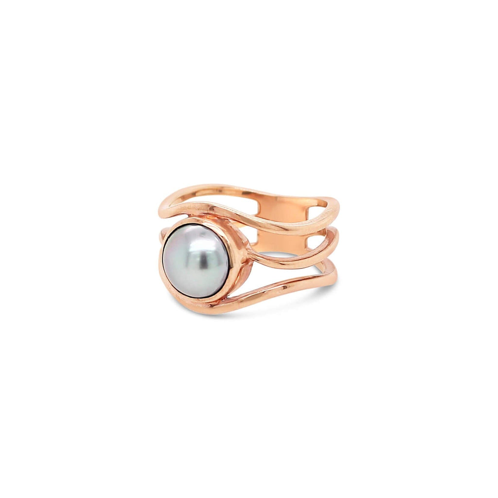 Slim Lexi Ring with Abrolhos Pearl