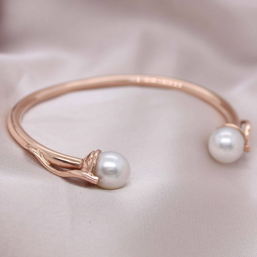 Pia Cuff with Australian South Sea Pearls
