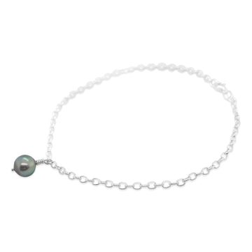 Anklet with Abrolhos Pearl - Oval Belcher