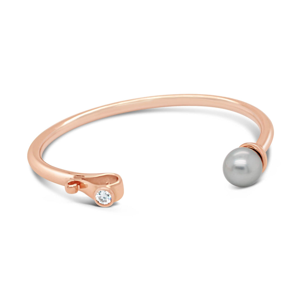 Goddess Cuff with Abrolhos Pearl and Diamond