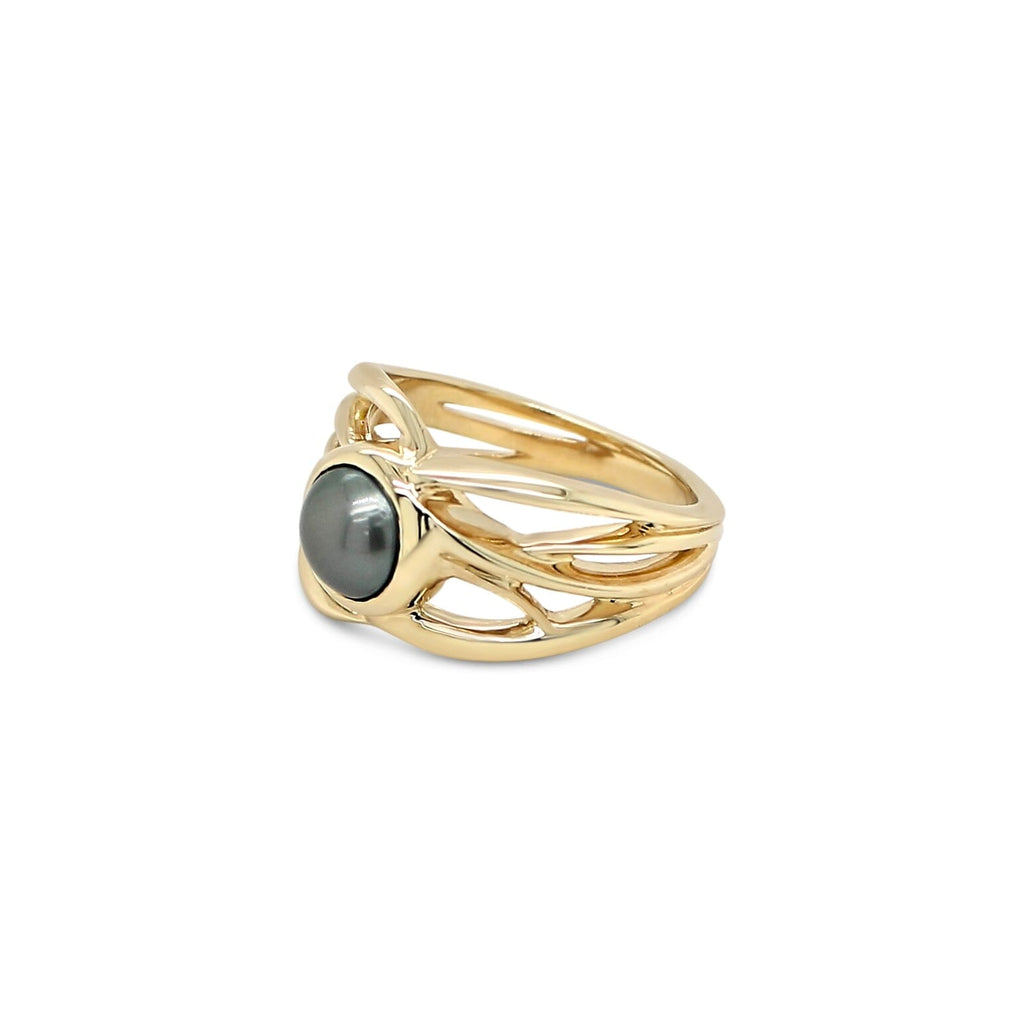 Abrolhos Pearl Yellow Bella 9ct Ring
