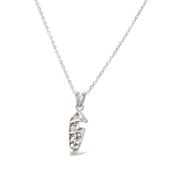 Weather Worn Shell Pendant
