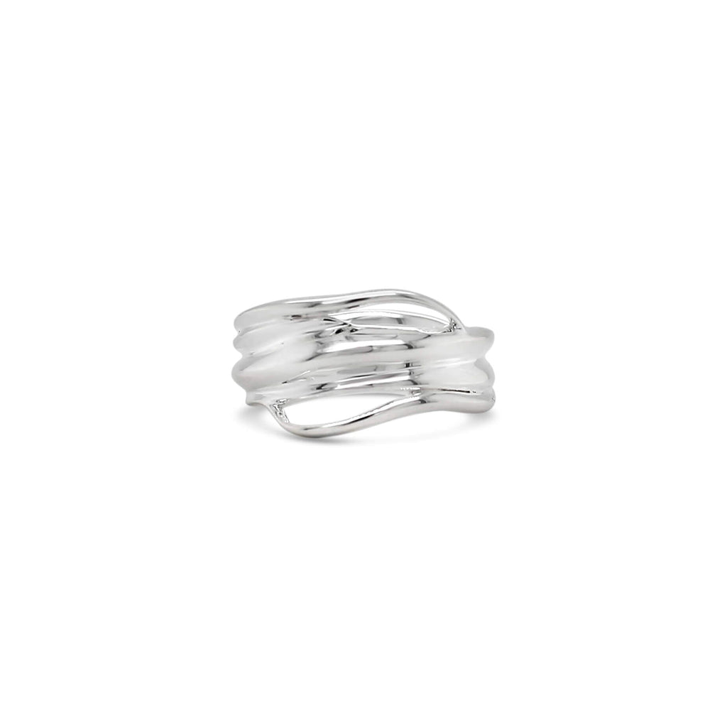 Oily Calm Swirl Ring