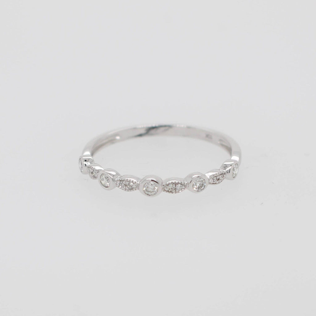 Delicate Diamond Stacker Ring
