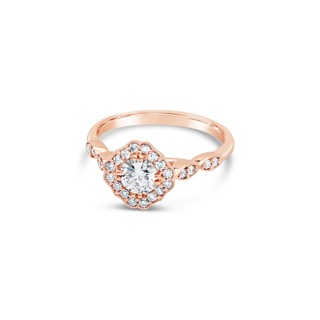 Elevate your style with the exquisite JUNO Diamond Ring by OLYV, crafted in 9ct yellow gold. Discover timeless elegance at Latitude Jewellers.