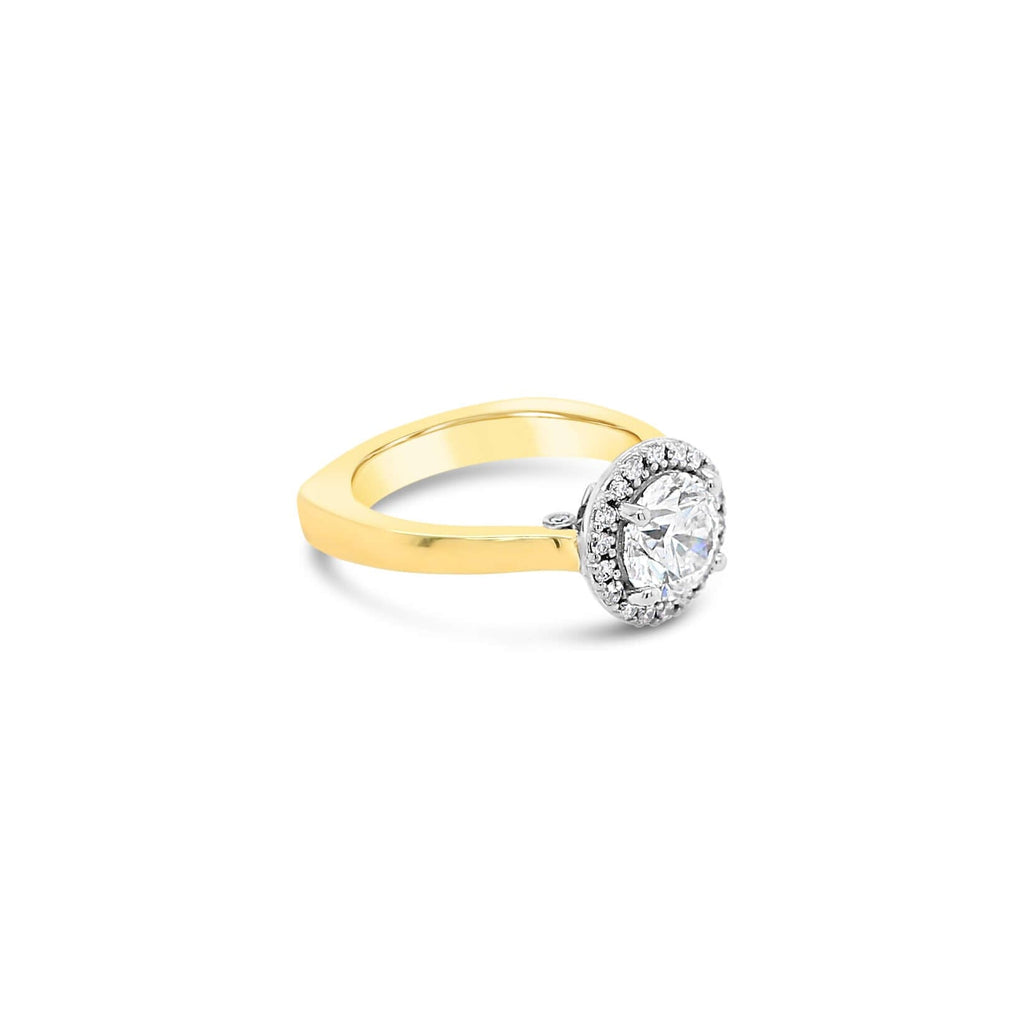 Golden Syrup Lab Grown Diamond Ring