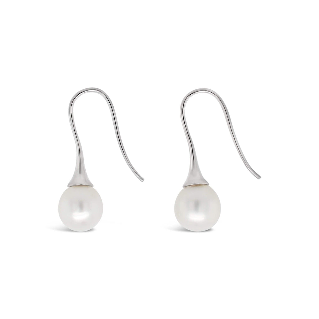 Signature Flute Earrings with South Sea Pearl