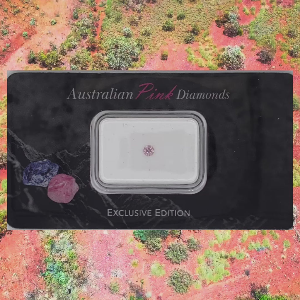 0.055ct Australian Pink Diamond