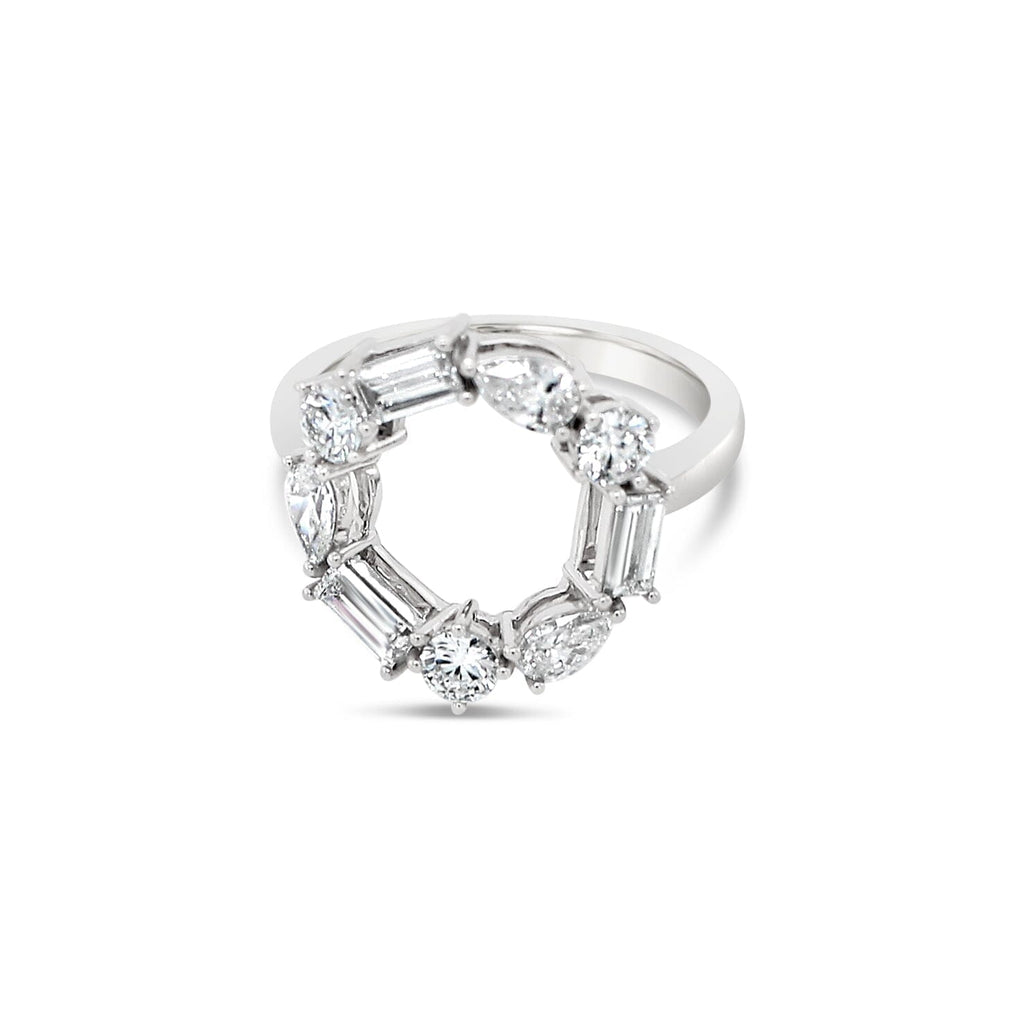 Diamond Infinity Ring - grand and glorious