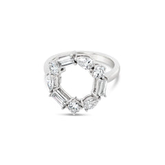 Diamond Infinity Ring Grande- grand and glorious