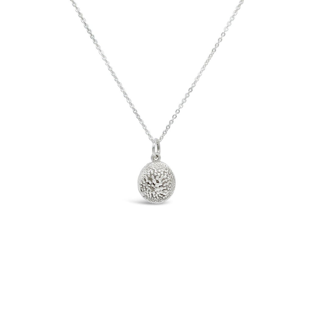Make a statement with our elegant Latitude Operculum Pendant in sterling silver, a perfect blend of sophistication and nature-inspired design.