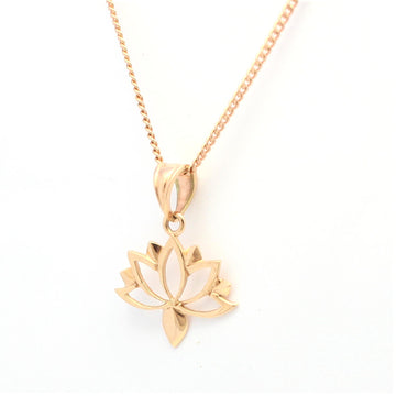 Lotus Love 9ct Rose Gold