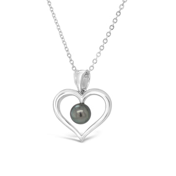 Abrolhos Heart Pendant Sterling Silver