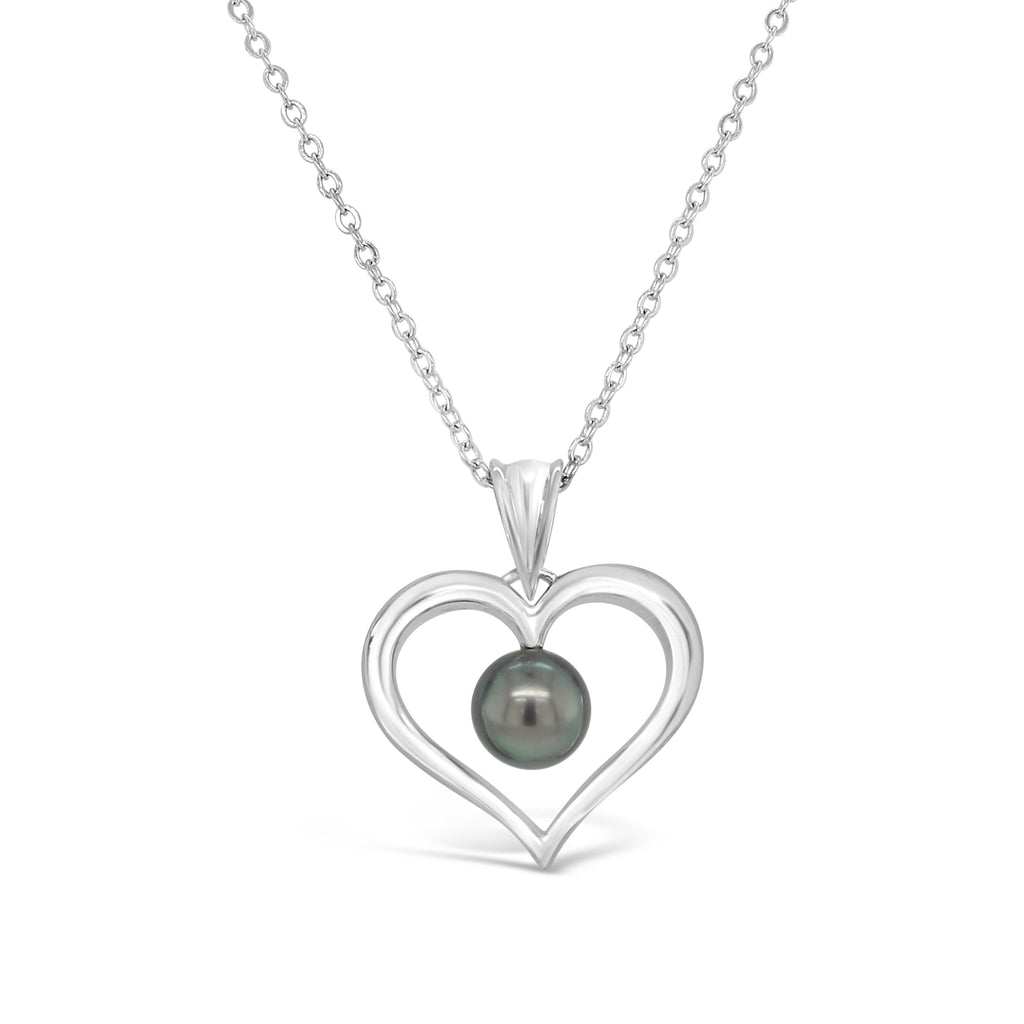 Abrolhos Heart Pendant Sterling Silver