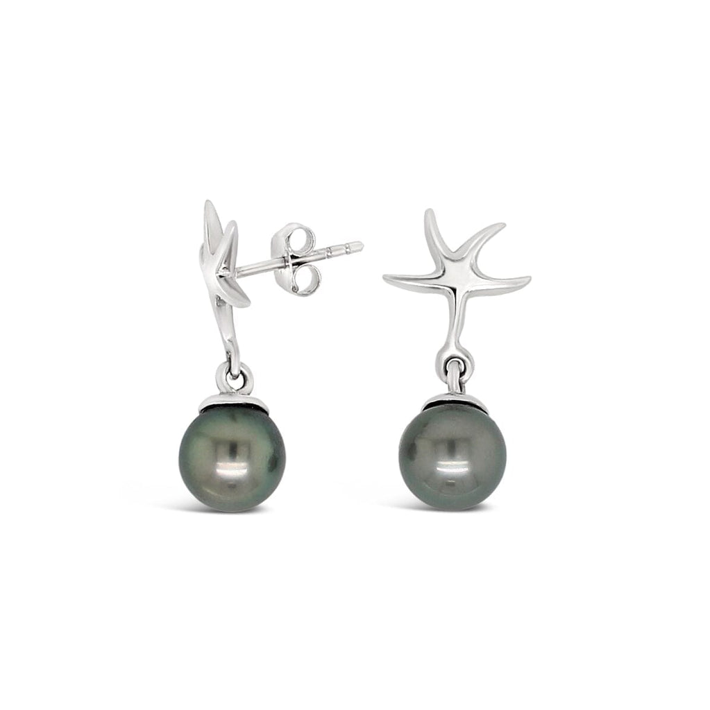Latitude Starfish Pearl Earrings