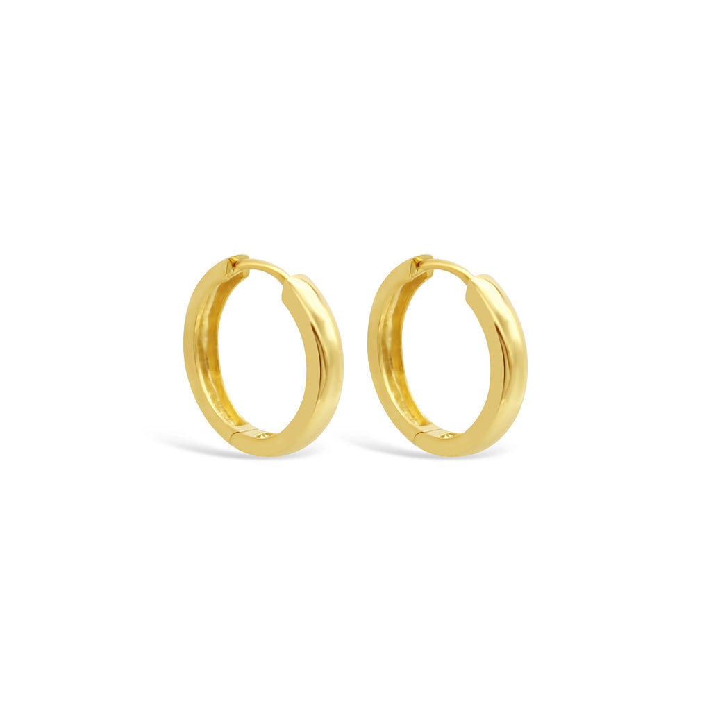 9ct Yellow Gold Huggie Earrings