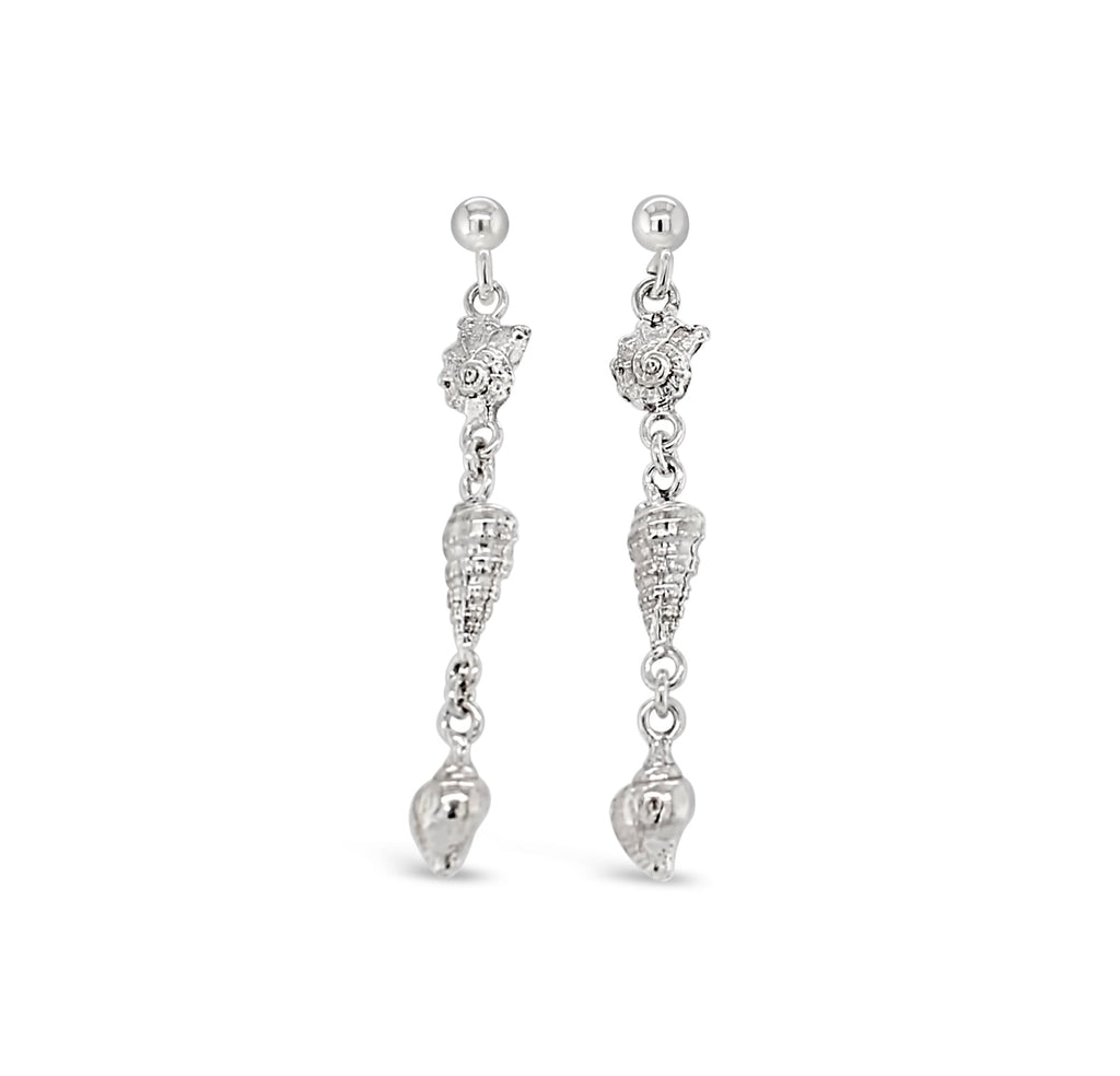 Sea Shell Drop Earrings