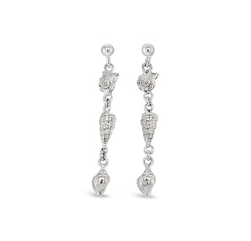 Sea Shell Drop Earrings