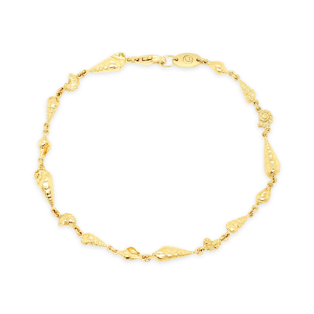 Shell Charm Bracelet