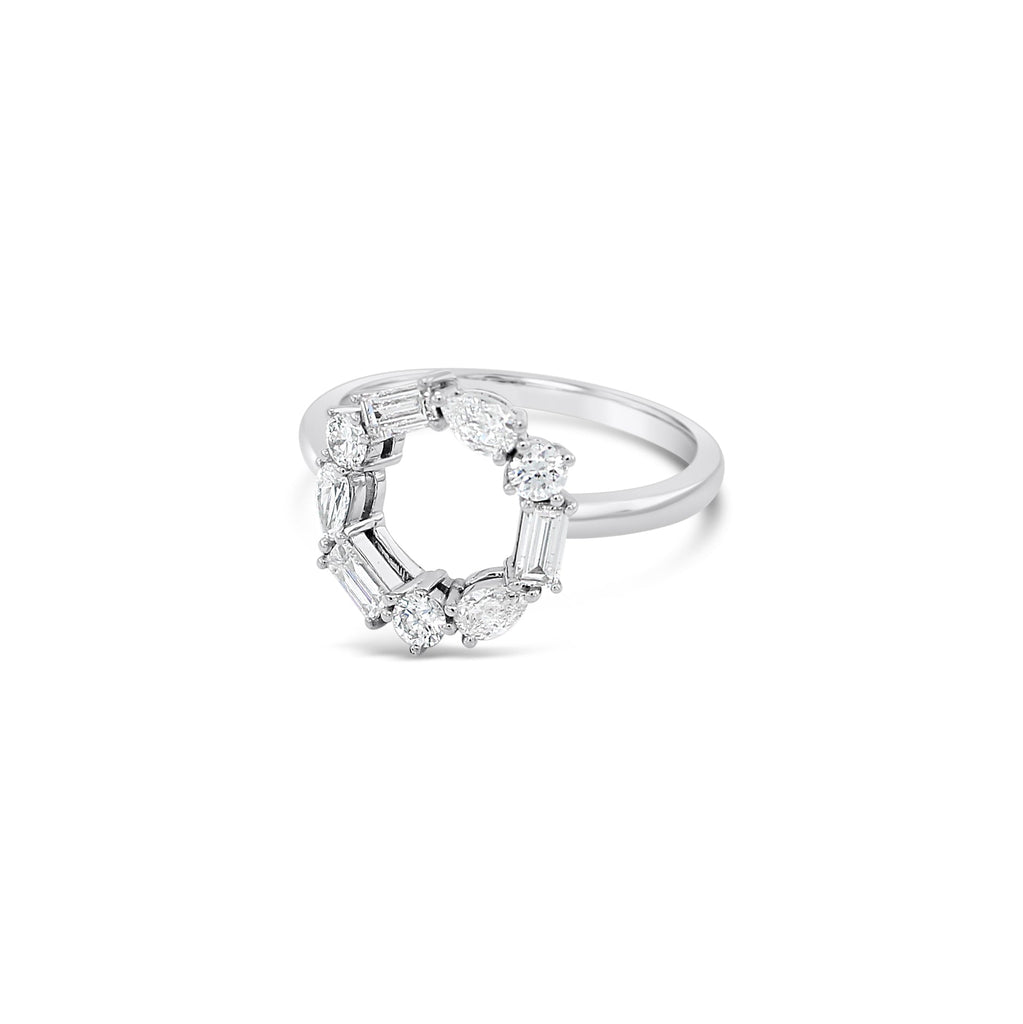 Diamond Infinity Ring