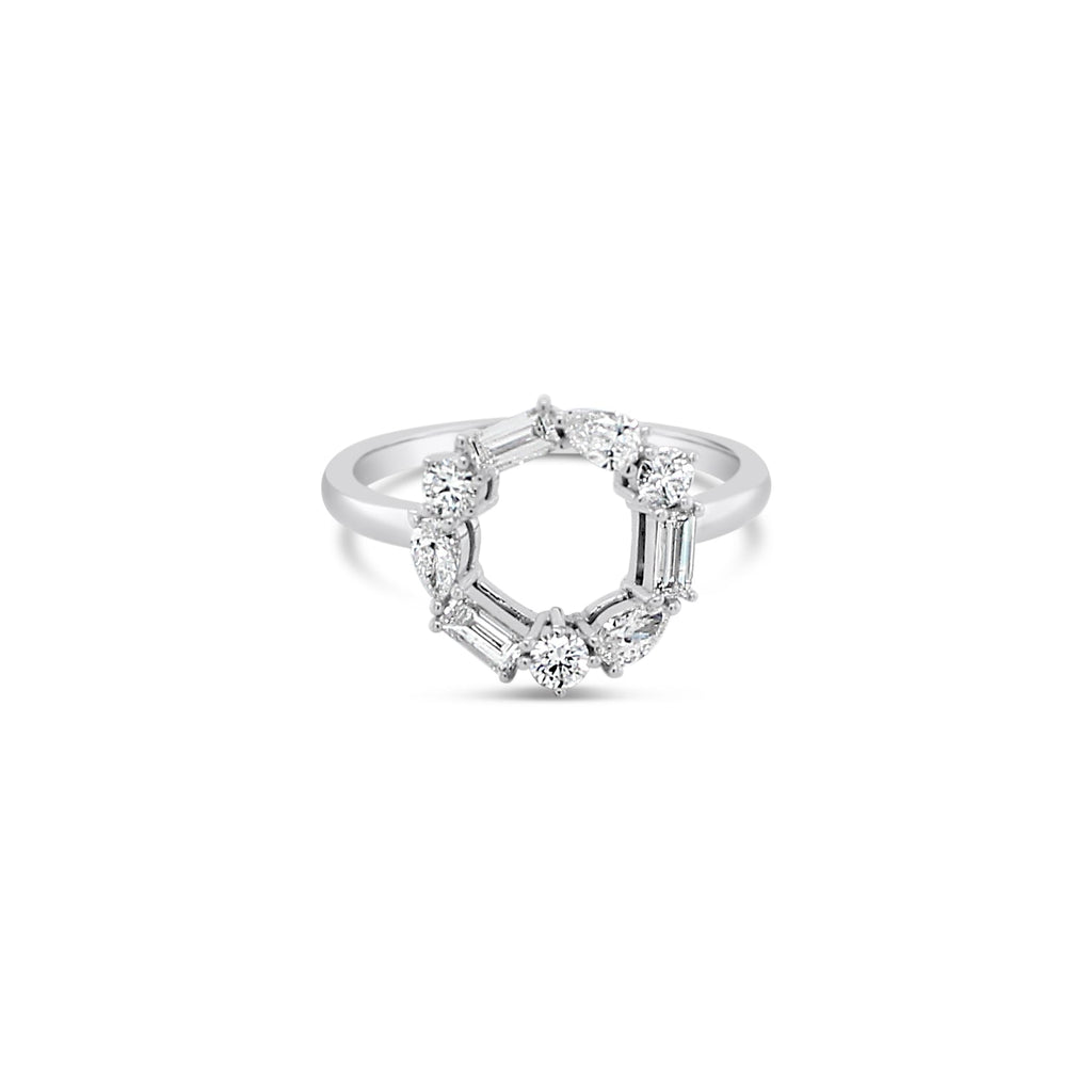 Diamond Infinity Ring