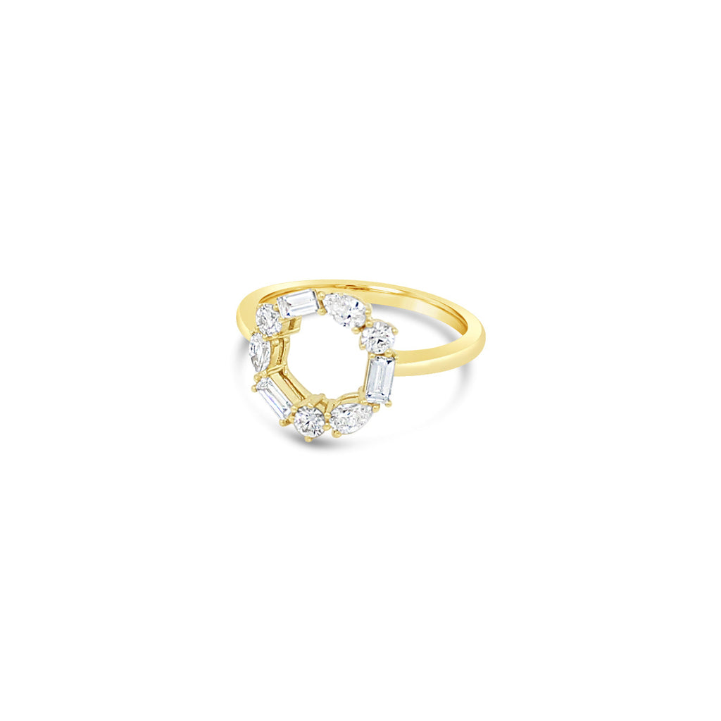 Diamond Infinity Ring