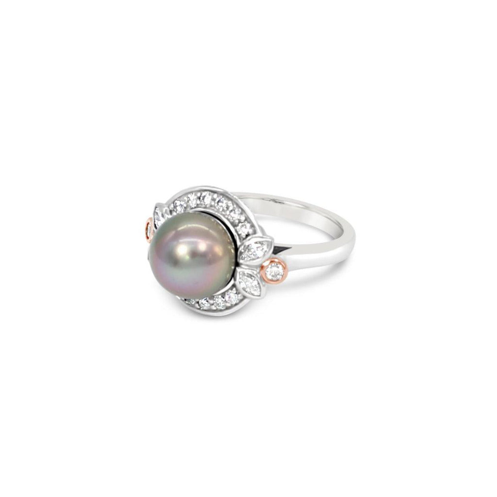 Stackable Expressions™ 6.0 - 6.5mm Cultured Freshwater Pearl Ring in  Sterling Silver | Zales