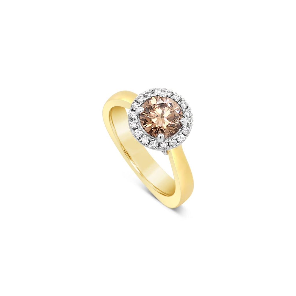 Golden Syrup Ring - 1.42ct Diamond Ring
