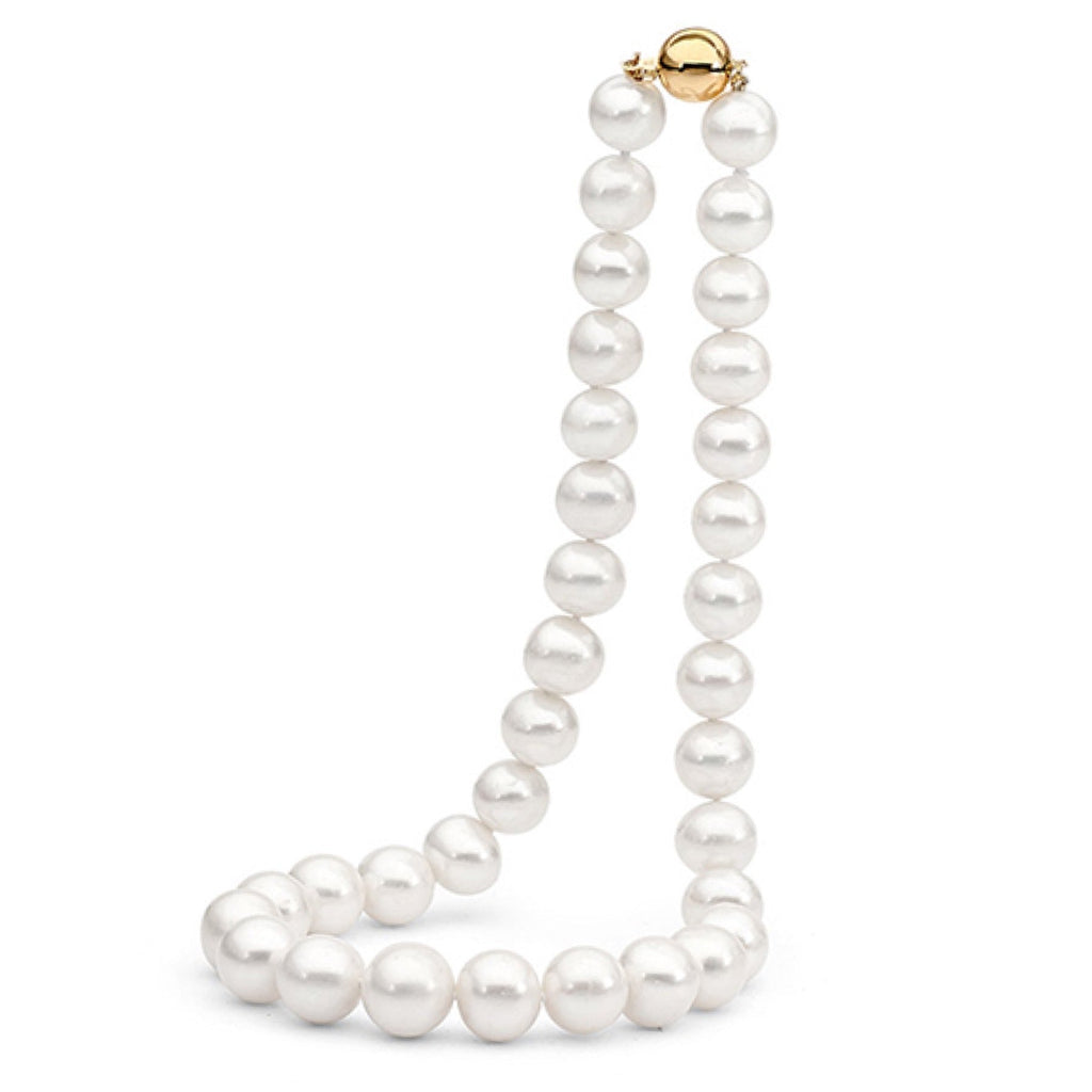 Freshwater Pearl Strand 11-13mm Pearls 9ct YG Clasp