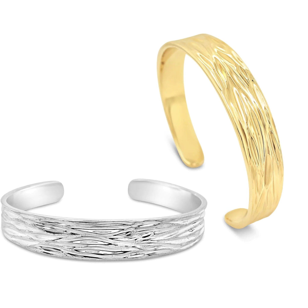 Discover the perfect blend of serenity and style with our Oily Calm Wide Cuff.