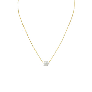 Discover the allure of our yellow gold Moroccan pendant, adorned with a mesmerizing 11mm Abrolhos Island black pearl. Explore our collection at Latitude Jewellers today