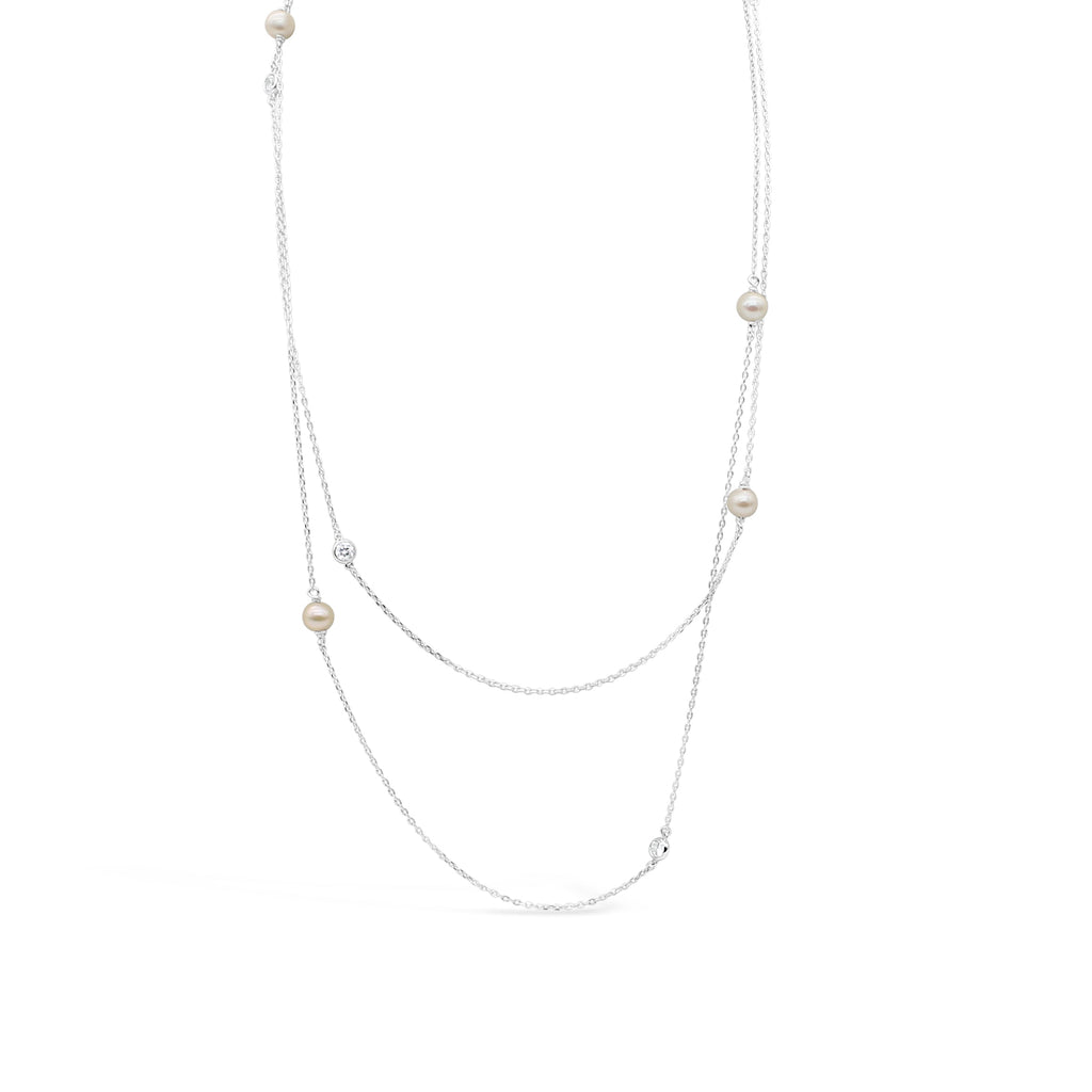 Elevate your style with the exquisite Silver Anchor Abrolhos Pearl from Latitude Jewellers.